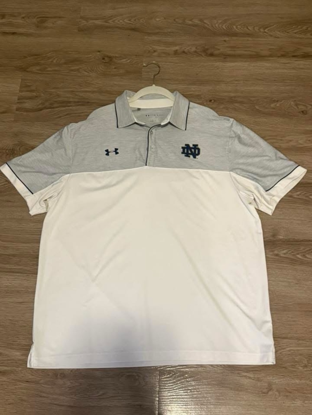 Under Armour Team Issued Notre Dame Performance Polo